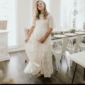 Zara trf collection Lace Dress